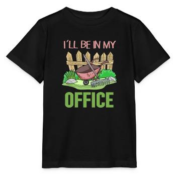 Garden Gardening Gardener - Stanley/Stella MINI CREATOR Kids’ T-Shirt - black - Front - Mikhail (115cm)