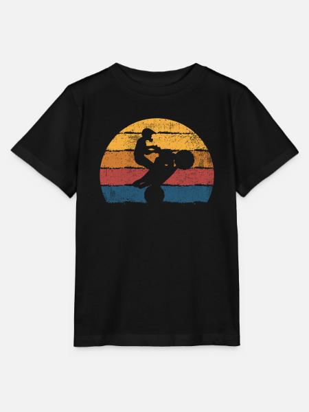 Quad Quadfahrer - Stanley/Stella Kinder T-Shirt MINI CREATOR - Schwarz