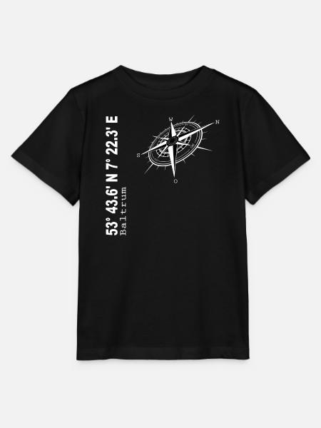 Baltrum - Stanley/Stella Kinder T-Shirt MINI CREATOR - Schwarz