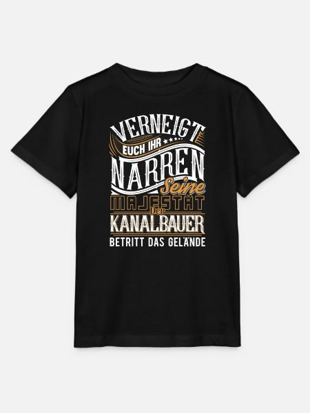 Kanalbauer - Stanley/Stella Kinder T-Shirt MINI CREATOR - Schwarz