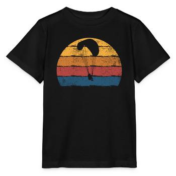 Gleitschirmfliegen Gleitschirmflieger - Stanley/Stella Kinder T-Shirt MINI CREATOR  - Schwarz - Vorne - Mikhail (115cm)