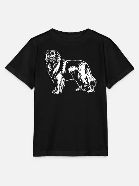 Leonberger "Black Edition" - Stanley/Stella Kinder T-Shirt MINI CREATOR - Schwarz