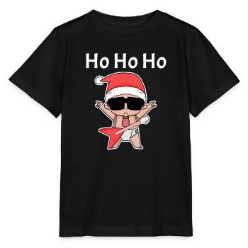 Cool Baby Noël - T-shirt bio MINI CREATOR Stanley/Stella Enfant - noir - Devant - Mikhail (115cm)