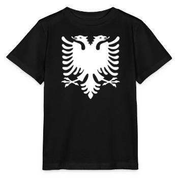 Albanie - T-shirt bio MINI CREATOR Stanley/Stella Enfant - noir - Devant - Mikhail (115cm)