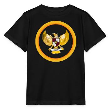 Indonésie Garuda pancasila Indonesien - Stanley/Stella Kinder T-Shirt MINI CREATOR  - Schwarz - Vorne - Mikhail (115cm)