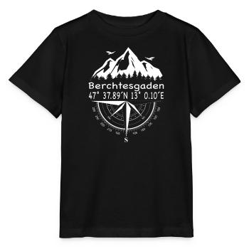 Berchtesgaden - Stanley/Stella Kinder T-Shirt MINI CREATOR  - Schwarz - Vorne - Mikhail (115cm)