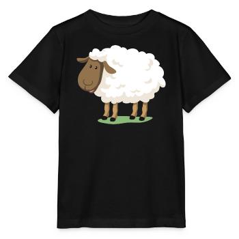 Sheep - Stanley/Stella MINI CREATOR Kids’ T-Shirt - black - Front - Mikhail (115cm)