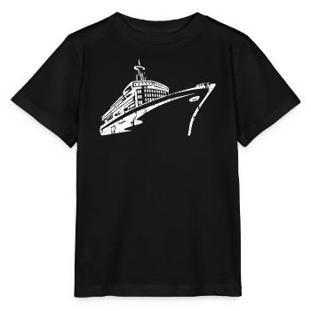 Bateau de croisière Navire de croisière Luxe - T-shirt bio MINI CREATOR Stanley/Stella Enfant - noir - Devant - Mikhail (115cm)