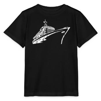 Bateau de croisière Navire de croisière Luxe - T-shirt bio MINI CREATOR Stanley/Stella Enfant - noir - Devant - Mikhail (115cm)
