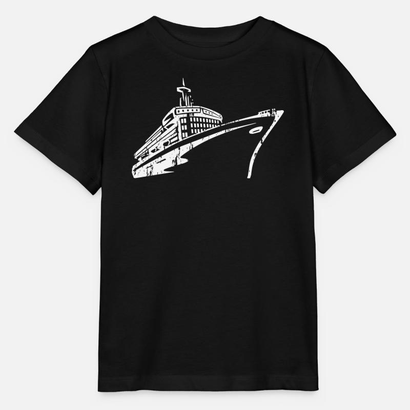 Kreuzfahrtschiff Kreuzfahrt Schiff Luxus - Stanley/Stella Kinder T-Shirt MINI CREATOR  - Schwarz