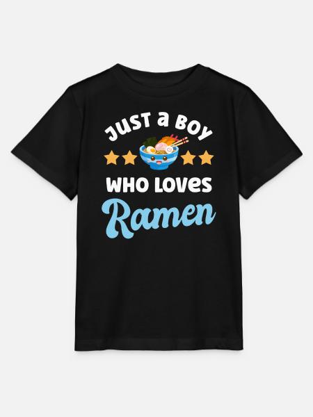 Ramen Nudeln - Stanley/Stella Kinder T-Shirt MINI CREATOR  - Schwarz