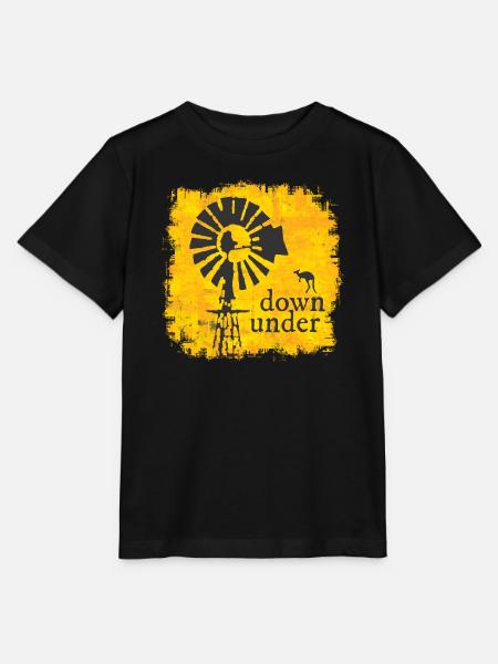 Australien - Stanley/Stella Kinder T-Shirt MINI CREATOR  - Schwarz