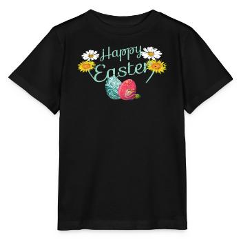 Frohe Ostern - Stanley/Stella Kinder T-Shirt MINI CREATOR  - Schwarz - Vorne - Mikhail (115cm)