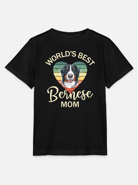 Berner Sennenhund - Stanley/Stella Kinder T-Shirt MINI CREATOR - Schwarz