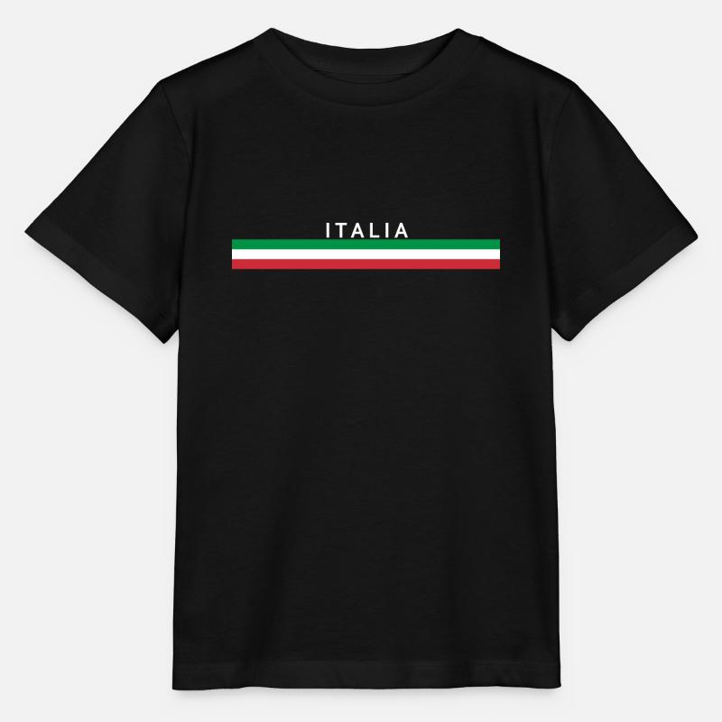 Italie - T-shirt bio MINI CREATOR Stanley/Stella Enfant - noir
