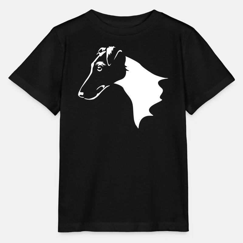 Tête de Fox Terrier « Black Edition » - T-shirt bio MINI CREATOR Stanley/Stella Enfant - noir