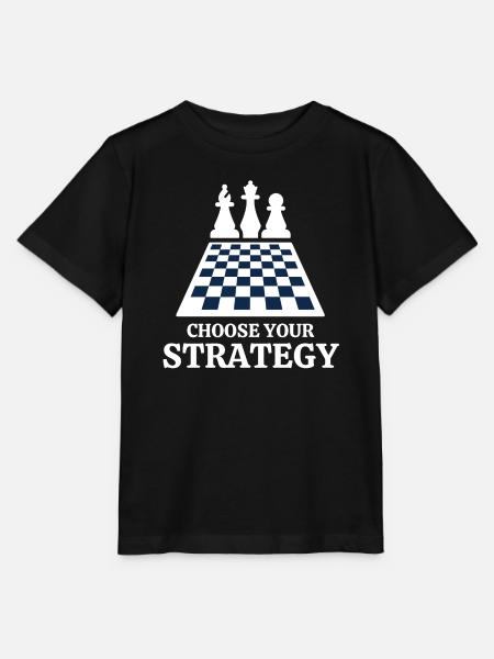 chess, chess, chess and mat - Stanley/Stella MINI CREATOR Kids’ T-Shirt - black