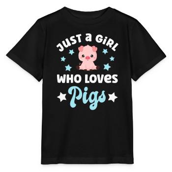 Cochons Cochons - T-shirt bio MINI CREATOR Stanley/Stella Enfant - noir - Devant - Mikhail (115cm)