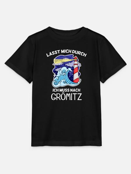 Grömitz Spruch - Stanley/Stella Kinder T-Shirt MINI CREATOR - Schwarz
