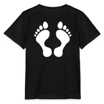 originelle sommerdesigns, Füße, oberteil freizeit - Stanley/Stella Kinder T-Shirt MINI CREATOR  - Schwarz - Vorne - Mikhail (115cm)