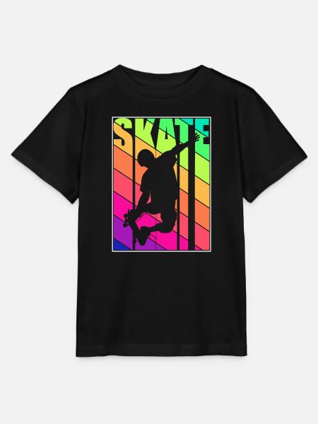 Skateboarding - Skaten - Stanley/Stella Kinder T-Shirt MINI CREATOR - Schwarz