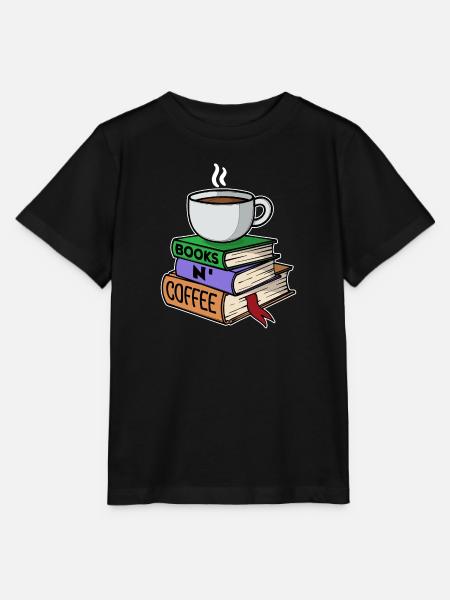 Kaffeetrinker Milchkaffee Kaffee Trinken Statement - Stanley/Stella Kinder T-Shirt MINI CREATOR - Schwarz