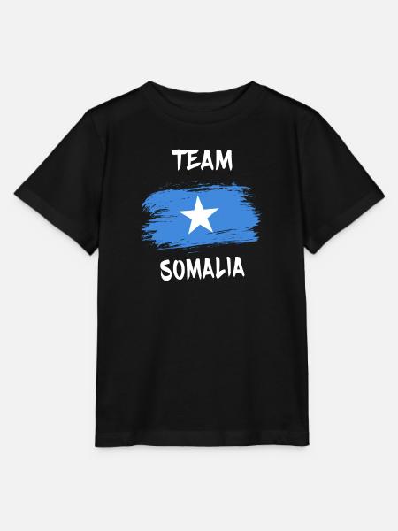 Team Somalia - Stanley/Stella Kinder T-Shirt MINI CREATOR - Schwarz
