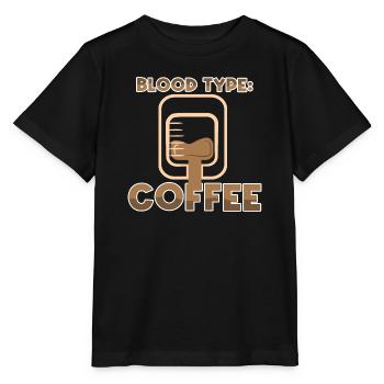 Coffee Humorous Caffeine Statement Coffee Lovers - Stanley/Stella MINI CREATOR Kids’ T-Shirt - black - Front - Mikhail (115cm)