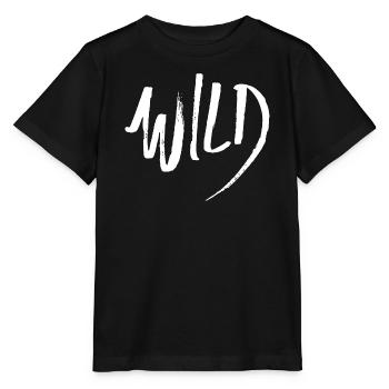 Sauvage (sombre) - T-shirt bio MINI CREATOR Stanley/Stella Enfant - noir - Devant - Mikhail (115cm)
