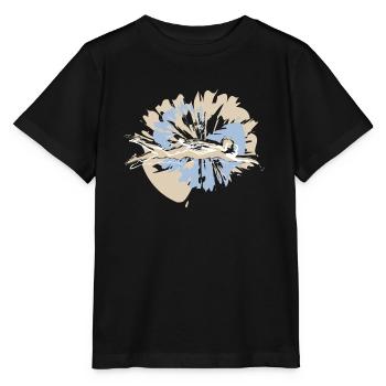 Les nageurs de la Saint-Valentin en compétition - T-shirt bio MINI CREATOR Stanley/Stella Enfant - noir - Devant - Mikhail (115cm)