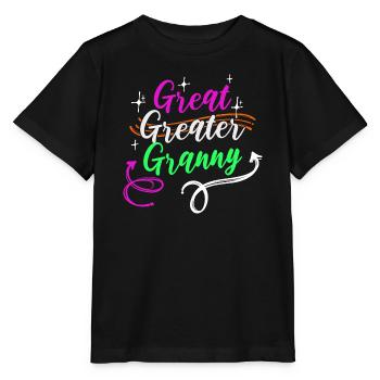 Großmutter Oma Spruch Superoma Rentnerin Alte Frau - Stanley/Stella Kinder T-Shirt MINI CREATOR  - Schwarz - Vorne - Mikhail (115cm)