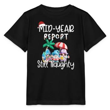 Gnome Semi-Annual Report Still Cheeky - Stanley/Stella MINI CREATOR Kids’ T-Shirt - black - Front - Mikhail (115cm)
