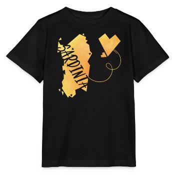 Sardaigne - T-shirt bio MINI CREATOR Stanley/Stella Enfant - noir - Devant - Mikhail (115cm)