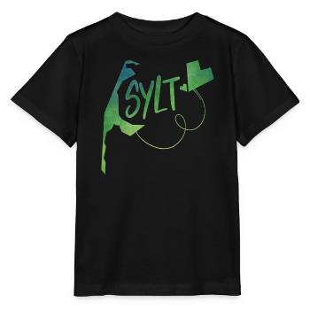 Sylt - T-shirt bio MINI CREATOR Stanley/Stella Enfant - noir - Devant - Mikhail (115cm)