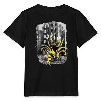 Eye One - Stanley/Stella Kinder T-Shirt MINI CREATOR  - Schwarz - Vorne - Mikhail (115cm)