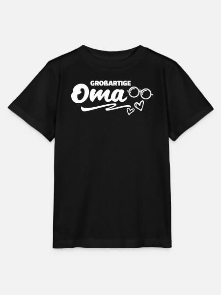 Großmutter Cool Oma Statement Brille Großmama - Stanley/Stella Kinder T-Shirt MINI CREATOR - Schwarz