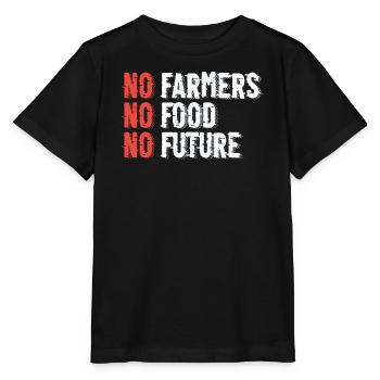 Illustration de l’agriculture durable - T-shirt bio MINI CREATOR Stanley/Stella Enfant - noir - Devant - Mikhail (115cm)