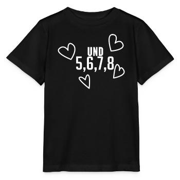 Tanzen Tanz Tanzkurs Rhythmus - Stanley/Stella Kinder T-Shirt MINI CREATOR  - Schwarz - Vorne - Mikhail (115cm)