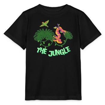 The Jungle - T-shirt bio MINI CREATOR Stanley/Stella Enfant - noir - Devant - Mikhail (115cm)