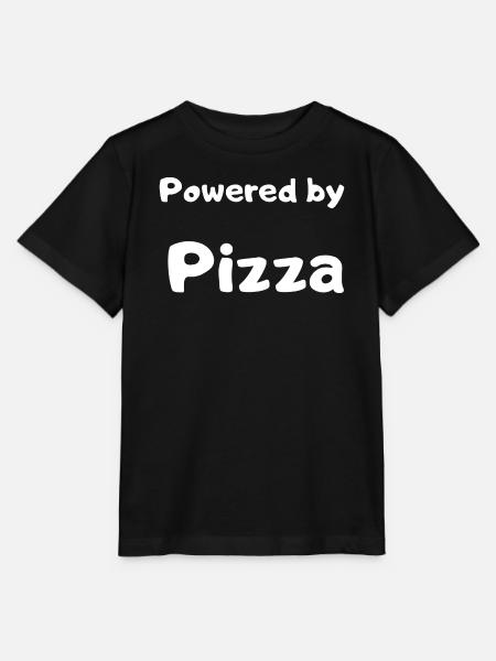 Pizza-Design - Stanley/Stella Kinder T-Shirt MINI CREATOR - Schwarz