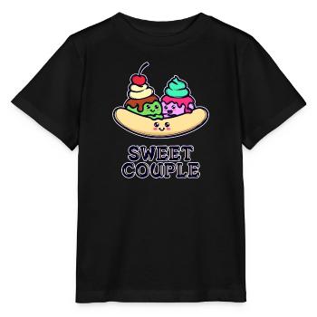 Délicieuses calories Cuisson Bonbons Déclaration - T-shirt bio MINI CREATOR Stanley/Stella Enfant - noir - Devant - Mikhail (115cm)