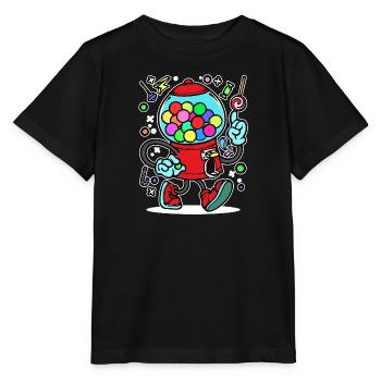 Sweet tooth Sweets Statement Dessert - T-shirt bio MINI CREATOR Stanley/Stella Enfant - noir - Devant - Mikhail (115cm)
