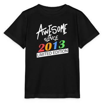2013 - Millésime 2013 - Fantastique depuis 2013 - T-shirt bio MINI CREATOR Stanley/Stella Enfant - noir - Devant - Mikhail (115cm)