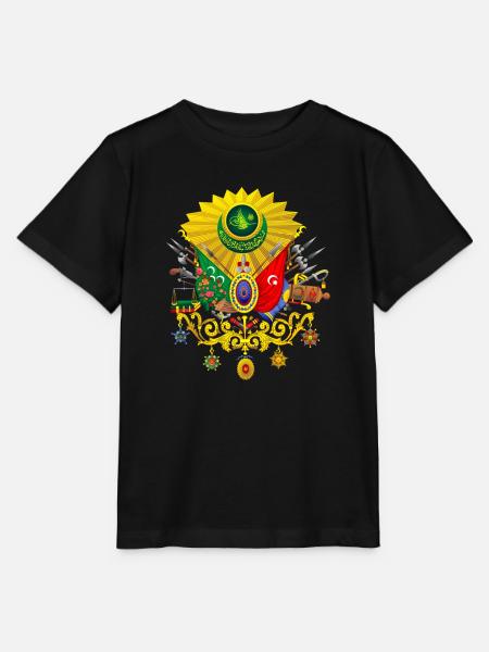 Ottoman Empire- Osmanli Armasi - Tura Türk - Stanley/Stella Kinder T-Shirt MINI CREATOR - Schwarz