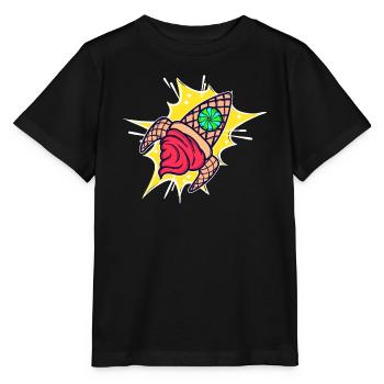 Eis Süßigkeiten Naschen Nachspeise Lecker - Stanley/Stella Kinder T-Shirt MINI CREATOR  - Schwarz - Vorne - Mikhail (115cm)