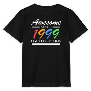 1999 - Jahrgang 1999 - Fantastisch seit 1999 - Stanley/Stella Kinder T-Shirt MINI CREATOR  - Schwarz - Vorne - Mikhail (115cm)