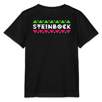 Aberglaube Sternbild Horoskop Steinbock Astrologie - Stanley/Stella Kinder T-Shirt MINI CREATOR  - Schwarz - Vorne - Mikhail (115cm)