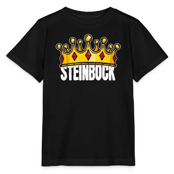 Sternbild Steinbock Horoskop Sternzeichen Esoterik - Stanley/Stella Kinder T-Shirt MINI CREATOR  - Schwarz - Vorne - Mikhail (115cm)