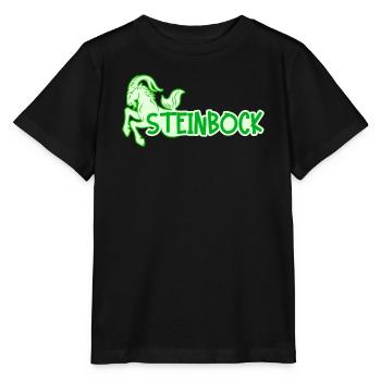 Horoskop Steinbock Esoterik Aberglaube Tierkreis - Stanley/Stella Kinder T-Shirt MINI CREATOR  - Schwarz - Vorne - Mikhail (115cm)