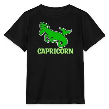 Zodiaque Capricorne Superstition Horoscope Astronomie - T-shirt bio MINI CREATOR Stanley/Stella Enfant - noir - Devant - Mikhail (115cm)